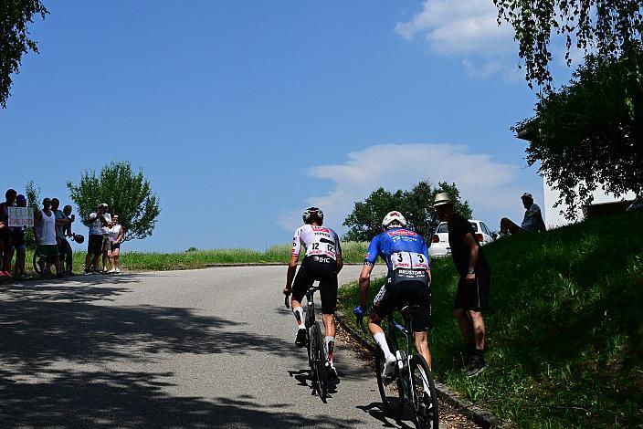 Sieger Michael Gogl (AUT, Alpecin - Premier Tech), Felix Grossschartner (AUT, UAE Team Emirates - XRG), Österreich Staatsmeisterschaft, Strasse, ÖSTM Schwanenstadt - OÖ