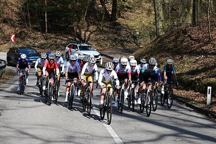 Peloton der Damen 65. Rad Saison Eroeffnungsrennen Leonding