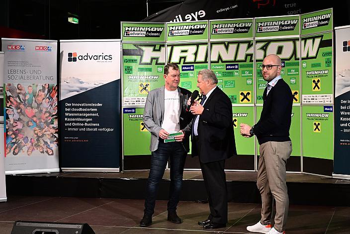 Walter Ameshofer (LRV OÖ Vize Präsident), Harald J. Mayer (ÖRV, Präsident Österreichischer Radsportverband, Cycling Austria), Florian König (ÖRV Generalsekretär), Teampräsentation, Steyr, Team Hrinkow Advarics Cycleang, UCI Continental Team, 