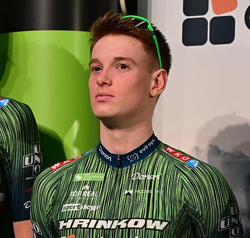 Maximilian Huber (AUT, Hrinkow Advarics) Teampräsentation, Steyr, Team Hrinkow Advarics Cycleang, UCI Continental Team, 