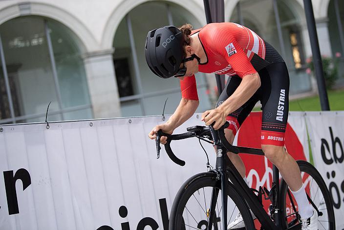 Stefan Matzner (AUT, Bahn Nationalteam) Prolog, Linz Hauptplatz - Schlossberg, Int. Raiffeisen Oberösterreich Rundfahrt UCI Kat. 2.2