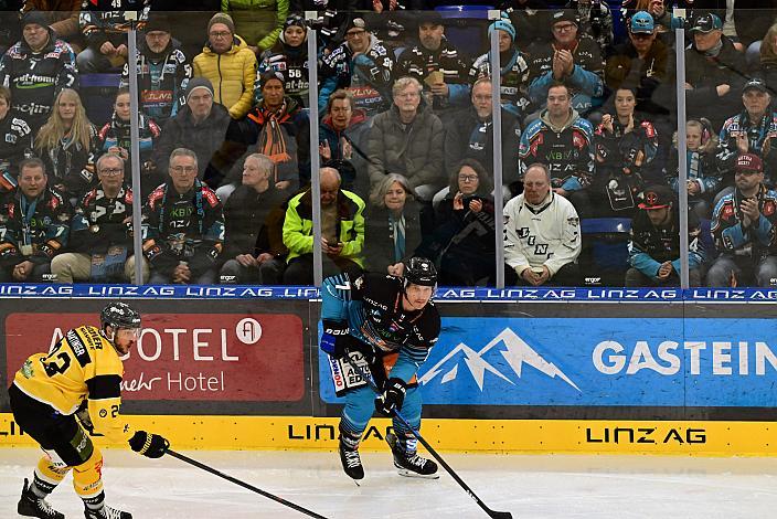 Brian Lebler (Steinbach Black Wings Linz) 19. Runde ICE, Steinbach Black Wings Linz vs HC Pustertal Wölfe, Linz AG Eisarena 