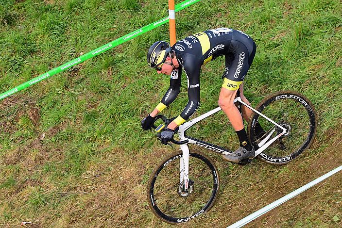 Sieger Herren Elite  Frantisek Hoijka (CZE, Expres CZ BMD Kolin)  Radquerfeldein GP um das Sportzentrum Gunskirchen, Rad Cyclo Cross, 