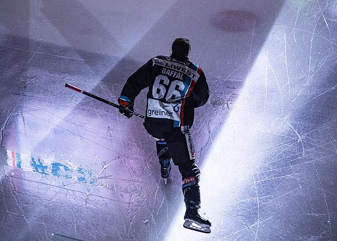 Im Bild: Stefan Gaffal (EHC Liwest Black Wings Linz) Eishockey,  EHC Liwest Black Wings Linz vs HC TWK Innsbruck â€žDie Haieâ€œ