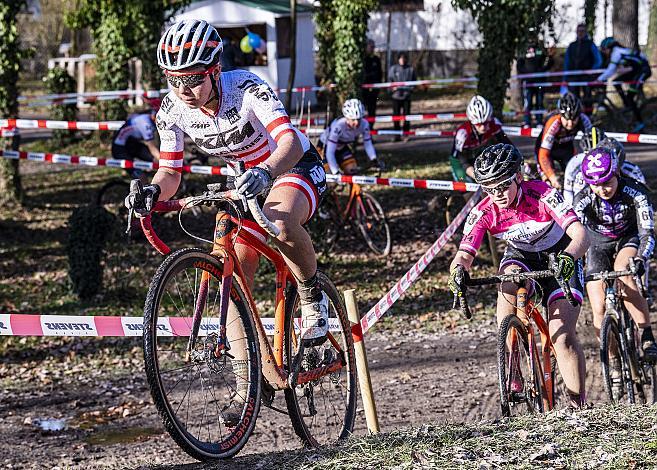 Nadja Heigl (AUT, KTM Alchemist Racing Team), Cornelia Holland (AUT, Union RRT Pielachtal)  Damenrennen, 11. Int. SPARKASSEN Radquerfeldein GP Stadl-Paura - Int. UCI C2 - 8. Dezember 2019