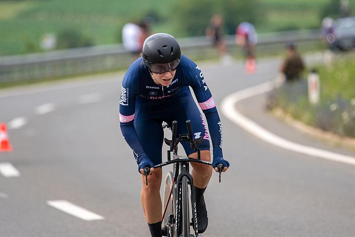 Siegerin Christina Schweinberger (AUT, Plantur-Pura)  Platz Elite Damen, Österreichische Meisterschaft Einzelzeitfahren, ÖRV, Novo Mesto, Slowenien
