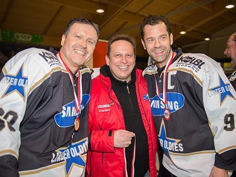 Andreas Schwabegger, Christian Ladberg, Bernd Damm, 3. Finale Traunseesharks Gmunden vs Linzer Oldies