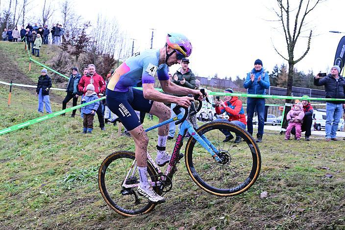 Lander Loockx (BEL, Unibet Tietema Rockets), 4.Radquerfeldein GP um das Sportzentrum Gunskirchen, Rad Cyclo Cross, 