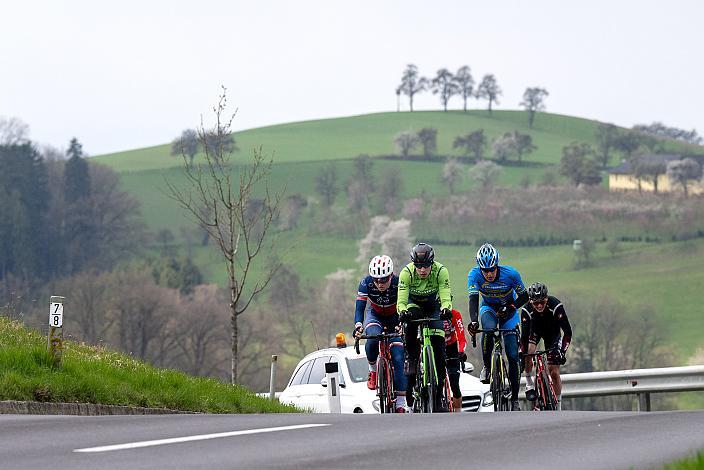 Sieger Rainer Kepplinger (AUT, Hrinkow Advarics), Herren Elite, U23, Radliga, 60. Raika Kirschbluetenrennen, Wels, Oberösterreich