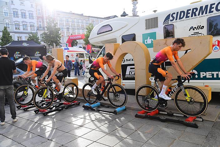 Das Cycling Team Schwingshandl (AUT) 1. Etappe Linz - Pöstlingberg, 15. Int. Raiffeisen OÖ-Radrundfahrt UCI Kat. 2.2