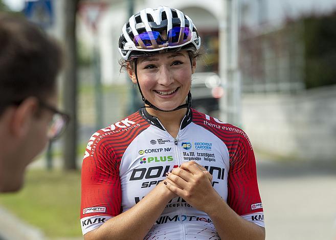 Damen Staatsmeisterin Kathrin Schweinberger (AUT, Doltcini - Van Eyck Sport UCI Woman Cycling Team) ÖSTM Strasse Mattersburg, Österreichische Staatsmeisterschaft U23, Elite Damen und Herren