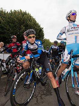 Patrick Konrad Team NetApp Endura, am Start von Paris - Tours, Radrennen, Paris - Tours