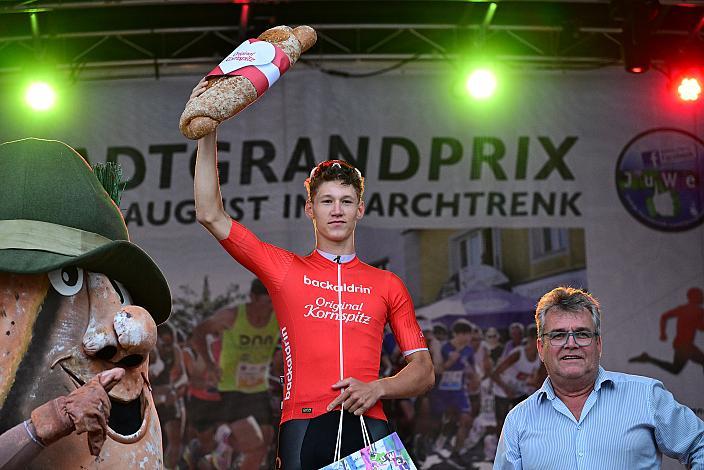 Bester Österreicher Valentin Hofer (AUT, LRV Oberösterreich), 50. OÖ Junioren Rundfahrt, 1. Etappe Marchtrenk - Marchtrenk