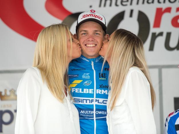 Sieger Gregor Muehlberger, AUT, Team Felbermayr Simplon Wels,  6. Int. OOE Rundfahrt 4. Etappe, Thalheim - Steyr
