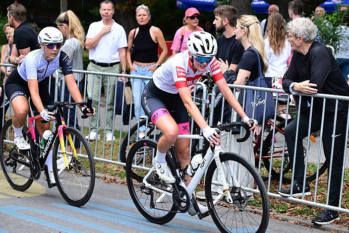 Führende Road Cycling League Amelie Cooper (GBR, Union Raiffeisen Radteam Tirol), Damen Elite, U23, Road Cycling League Austria, Altstadt Kriterium Graz Damen