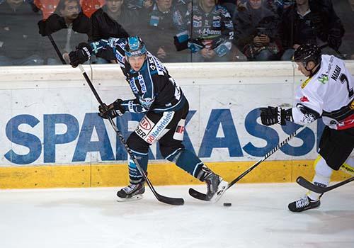 Brian Lebler, Linz EHC Liwest Black Wings Linz vs Dornbirner EC