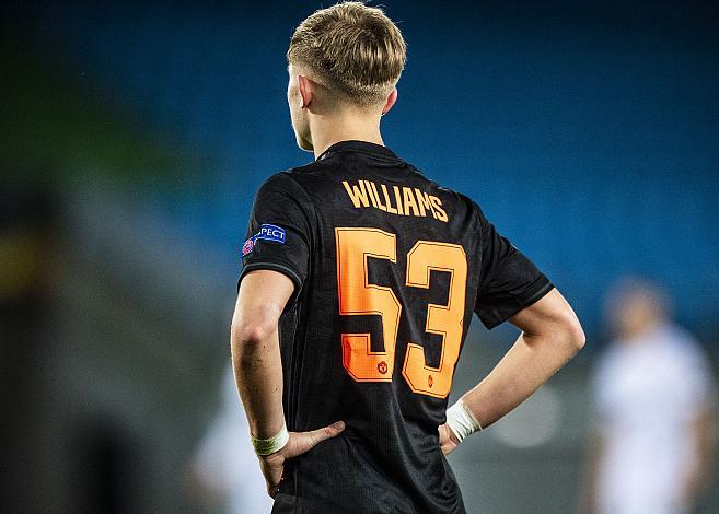 Brandon Williams (Manchester United) LASK - Manchester United