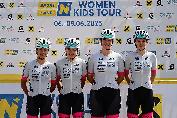 Franziska Ehrenreich (AUT, Union Raiffeisen Radteam Tirol), Belinda Holzer (AUT, Union Raiffeisen Radteam Tirol), Victoria Laimer (AUT, Union Raiffeisen Radteam Tirol), Amelie Cooper (GBR, Union Raiffeisen Radteam Tirol) Ybbsitz - Hochkar,,  4. Etappe Sportland NOE WOMEN Tour