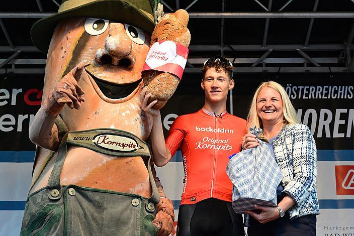 Bester Österreicher Valentin Hofer (AUT, LRV Oberösterreich) 50. OÖ Junioren Rundfahrt, 2. Etappe Sarleinsbach - Sarleinsbach