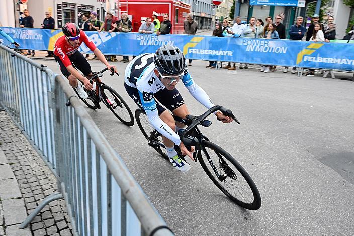 Sieger Gregor Mühlberger (AUT, Movistar Team), Herrenrennen, Kriterium Wels, 