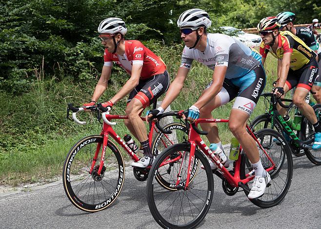 Michael Gogl (AUT, Trek - Segafredo), Patrick Gamper (AUT, Polartec Kometa)  Staatsmeisterschaft, Strassenrennen, Kahlenberg, Wien
