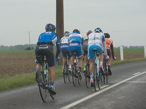 Cesare Benedetti (ITA), Team NetApp Endura, in der Spitzengruppe, Radrennen, Paris - Tours