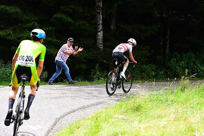 Bester Österreicher Michael Hettegger (AUT, LRV Oberösterreich),  50. OÖ Junioren Rundfahrt, 3. Etappe Bad Wimsbach Strass im Attergau