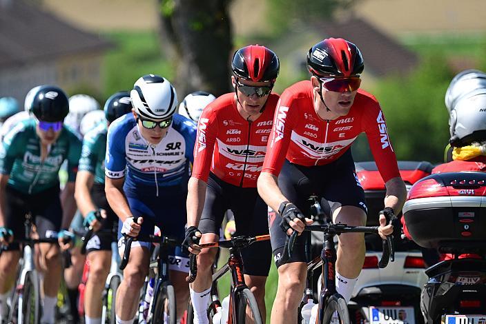 Philipp Hofbauer (AUT, WSA KTM Graz pb Leomo), Martin Messner (AUT, WSA KTM Graz pb Leomo)  Herren Elite, U23, Road Cycling League Austria, 63. Raika Kirschbluetenrennen, Wels, Oberösterreich