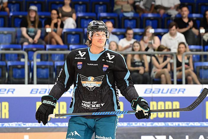 Brian Lebler (Steinbach Black Wings Linz) Start Eistraining, Linz AG Eisarena 
