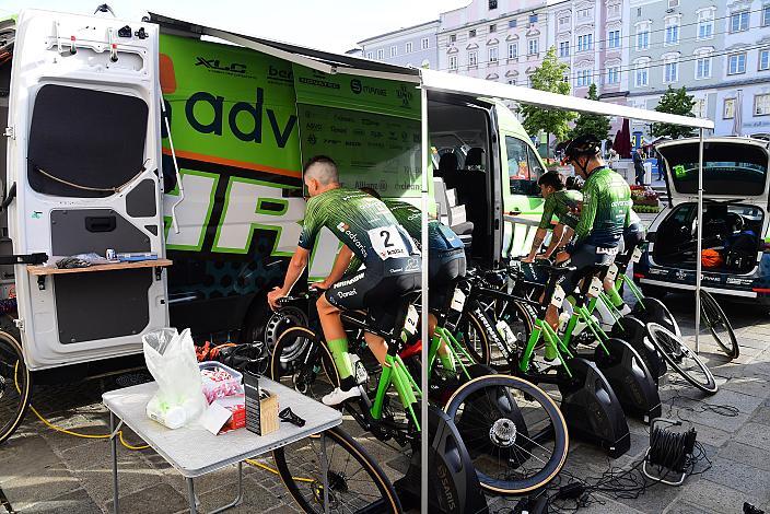 Team Hrinkow Advarics 1. Etappe Linz - Pöstlingberg, 15. Int. Raiffeisen OÖ-Radrundfahrt UCI Kat. 2.2