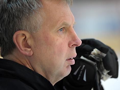 Trainer Robert Daum, Eistraining, Liwest Black Wings Linz