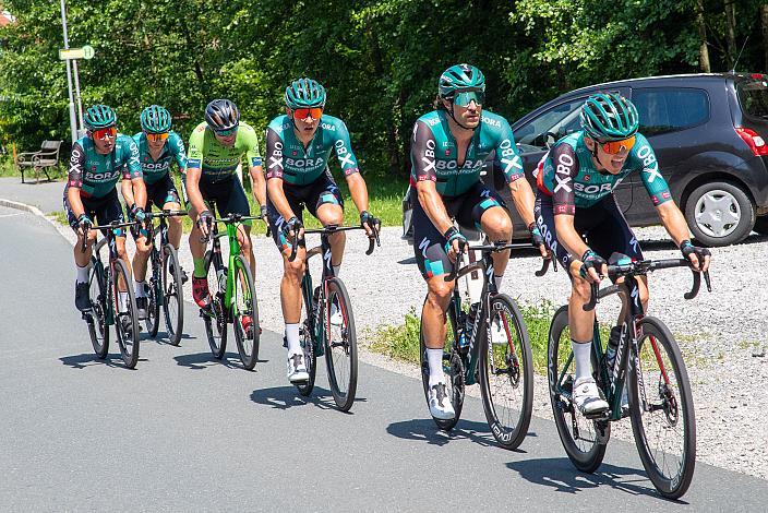 Patrick Konrad (AUT, Bora - Hansgrohe) und das Team Bora im Angriff,  Herren Elite, U23, Österreichische Meisterschaft Strasse, ÖSTM Gratwein-Straßengel