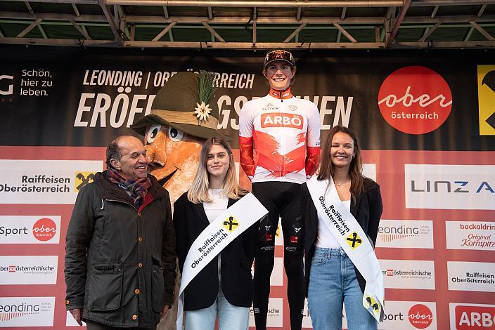  Leader U23 Marco Schrettl (AUT, Tirol KTM Cycling Team) 63. Saison Eroeffnung Leonding Herren, Road Cyling League Austria