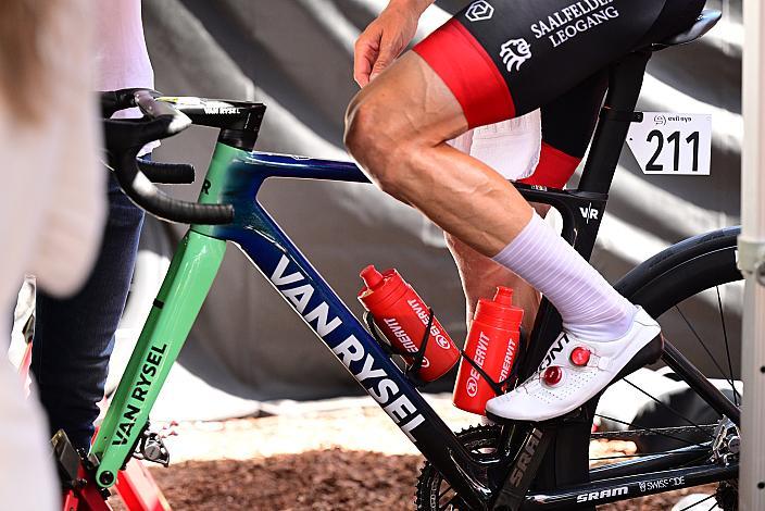  Gesamtführender im Lidl Trikot Gregor Mühlberger (AUT, Austria), 3. Etappe von Lienz nach St. Johann Alpendorf, 188km, Tour of Austria