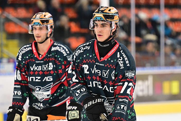 Raffael Aigner (Steinbach Black Wings) Weihnachtsspiel, Steinbach Black Wings Linz vs HC TIWAG Innsbruck - Die Haie , Linz AG Eisarena