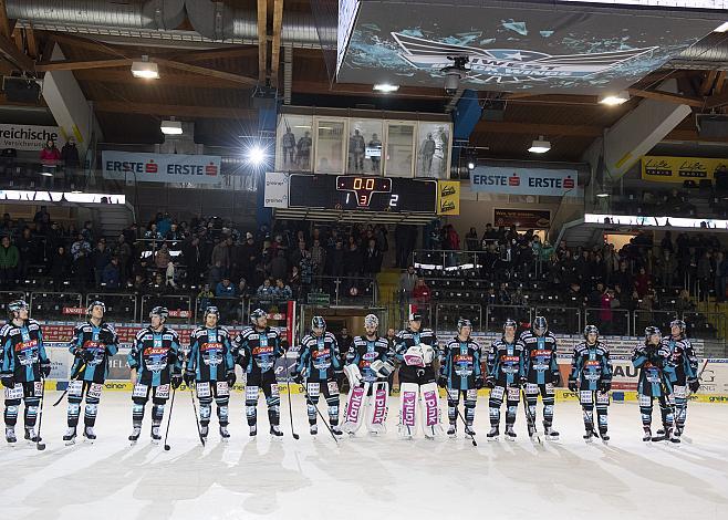 Niederlage gegen den KAC, EHC Liwest Black Wings Linz vs EC KAC