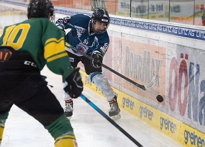 Jakob Schnabl (Eishockey Akademie Oberösterreich) Eishockey Akademie Oberösterreich vs EHC LustenauU16 Meisterschaft Oesterreich, U16 Nachwuchsliga, Eishockey,  