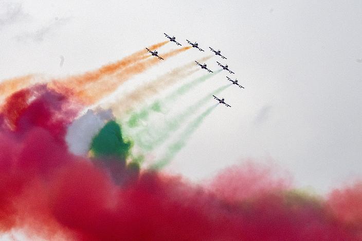 Frecci  Tricolori, Kunstflugstaffel  108. Giro d Italia, Stage 14, Treviso - Gorizia (195km)