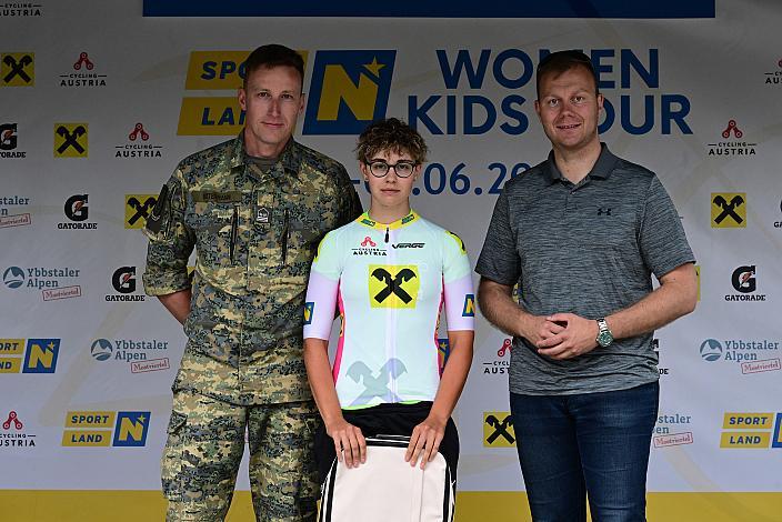 Beste Nachwuchsfahrerin Anna Bonassi  (ITA, Lombardia), Rad 2 Etappe Sportland NOE Kids Tour