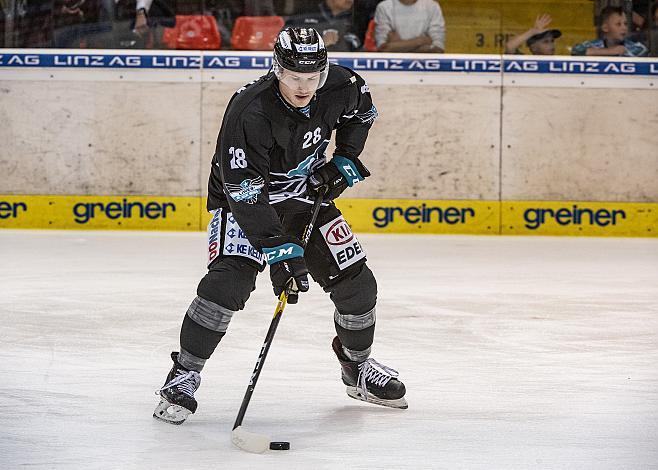 Mark McNeill (EHC Liwest Black Wings Linz) Testspiel, EHC Liwest Black Wings Linz vs CEZ Motor Ceske Budejovice