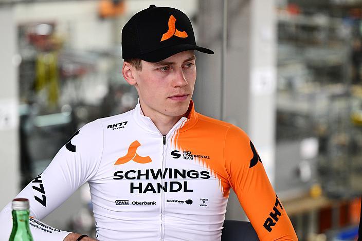 Gregor Stadlbauer (AUT, Schwingshandl Intralogistics), Pressekonferenz Team Schwingshandl Intralogistics, UCI Continental Team