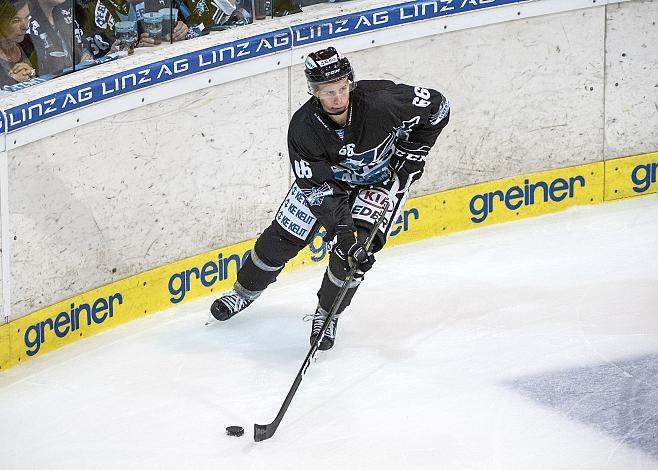 Stefan Gaffal (EHC Liwest Black Wings Linz) Testspiel, EHC Liwest Black Wings Linz vs CEZ Motor Ceske Budejovice