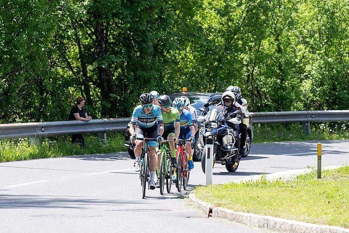 Ausreissergruppe des Tages mit Timon Loderer (GER, Hrinkow Advarics), Fabian Costa (AUT, Union Raiffeisen Radteam Tirol), Daniel Lehner (AUT, Team Felbermayr Simplon Wels), Louis Coquert (FRA, Leopard Pro Cycling), Roman Duckert (GER, Team Dauner Akkon), Fabian Schormair (GER, Santic-Wibatech), St.Florian, Asten - Resort Hinterstoder, Höss, Int. Raiffeisen Oberösterreich Rundfahrt UCI Kat. 2.2