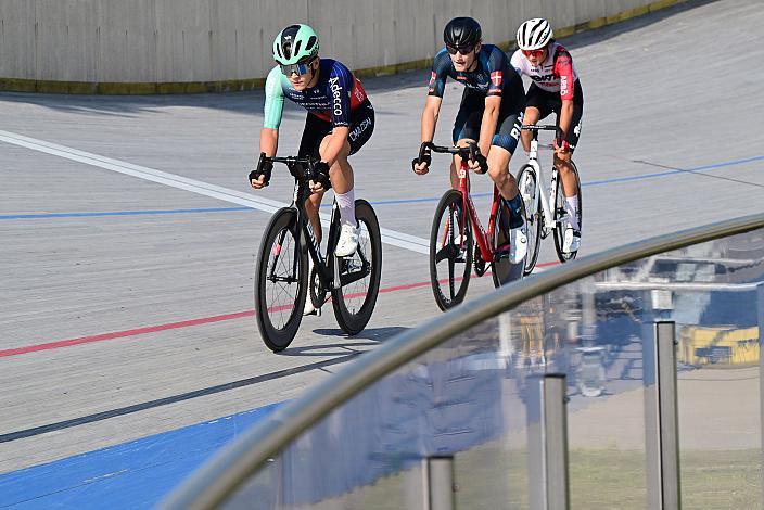 Niklas Wiesmayr (AUT, Decathlon CMA CGM U19 Team) Junioren Herren Elite, U23, Bahn Staatsmeisterschaft Punkterennen