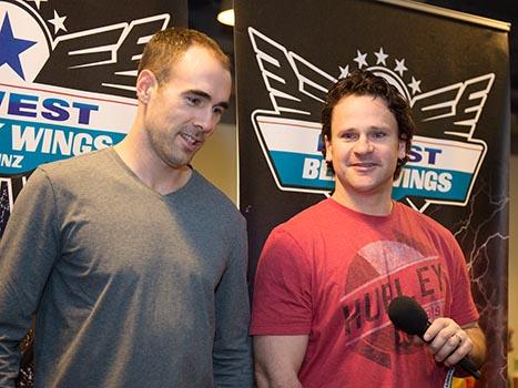 Brad Moran (EHC Liwest Black Wings Linz), Curtis Murphy (EHC Liwest Black Wings Linz)