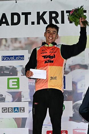 Samuel Novak (SVK, Tirol KTM Cycling Team), Sieger U23 , Herren Elite, U23, Road Cycling League Austria, Altstadt Kriterium Graz 