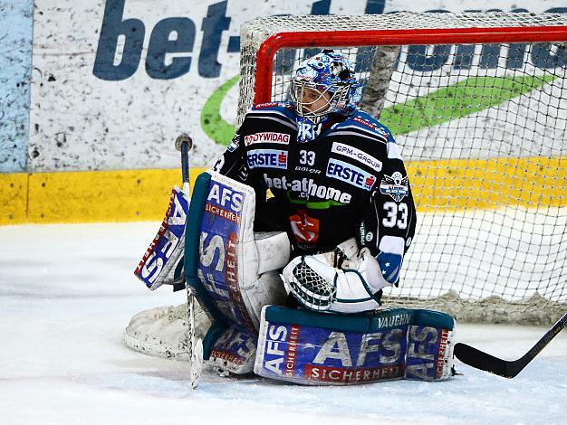 #33 Lorenz Hirn, Tormann, Linz, EHC Liwest Black Wings Linz vs SAPA Fehervar AV19