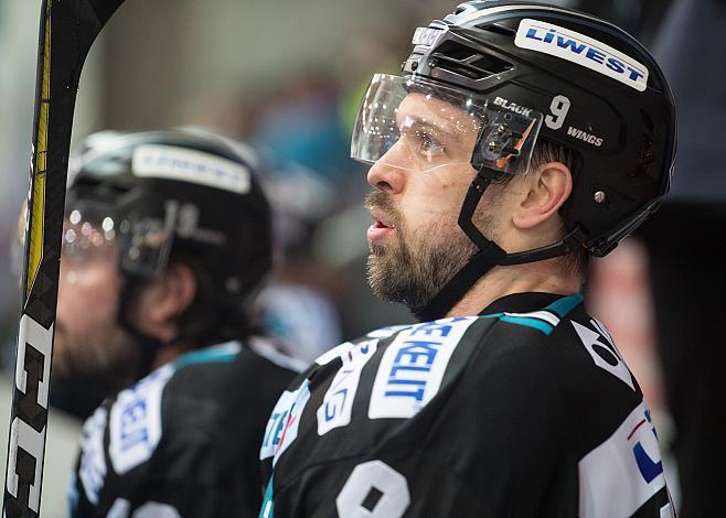 Rick Schofield (EHC Liwest Black Wings Linz)  EHC Liwest Black Wings Linz vs EC Red Bull  Salzburg 4. Semifinale