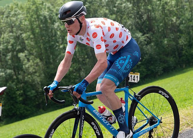 Immanuel Stark (GER, P&S Metalltechnik) im Bergtrikot, 2. Etappe Eferding - Oberneukirchen, Int. Raiffeisen Oberösterreich Rundfahrt UCI Kat. 2.2