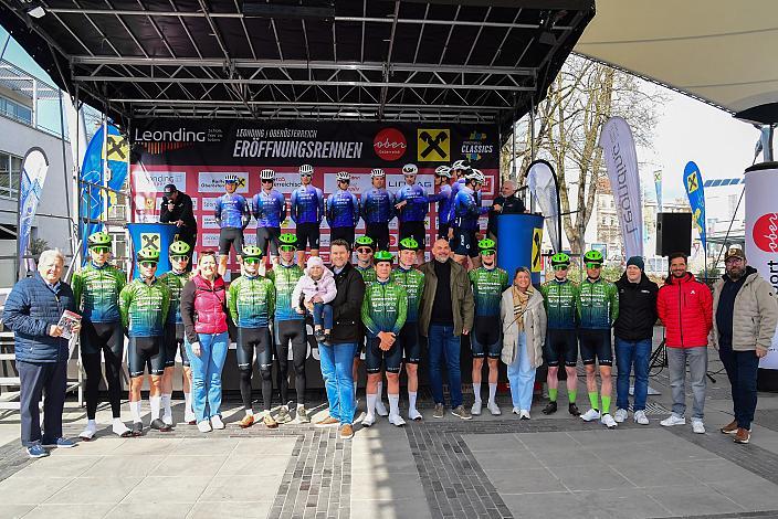 Team Hrinkow Advarics, Team Präsentation,  65. Rad Saison Eroeffnungsrennen Leonding
